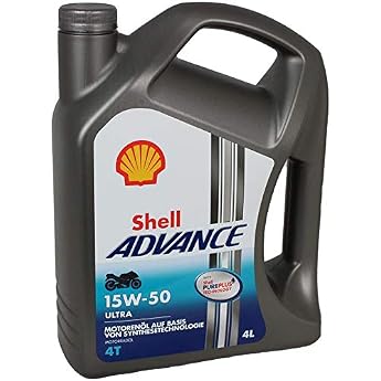 Shell Advance Ultra 4T 15W-50/4L Canister