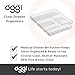Oggi Clear Drawer Organizer - 3