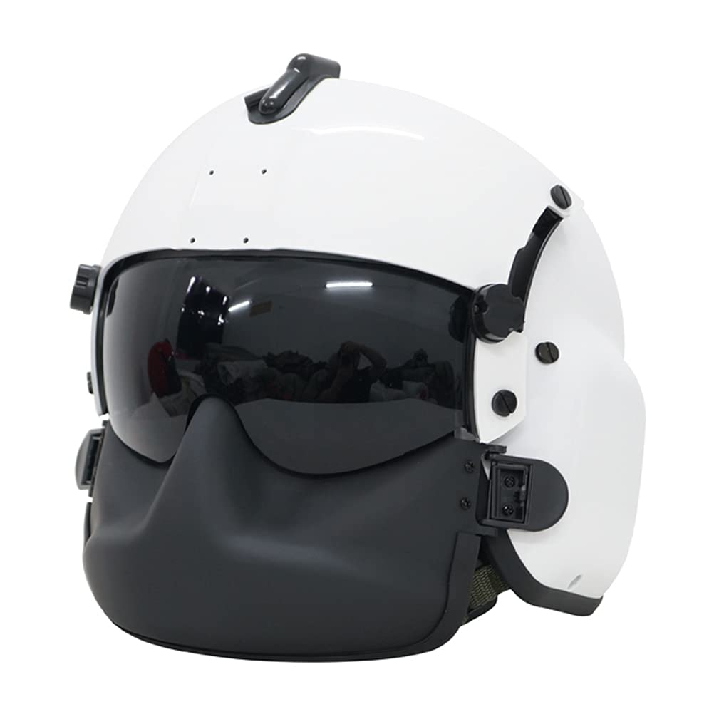 Amazon | 米海軍 HGU-56P ヘリコプター パイロット飛行士 ヘルメット 