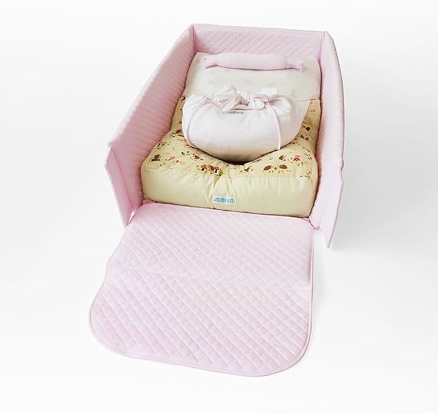 ベビハグ 天使の寝床【おひなシーツセット】ピンク 天使の寝床 おひなシーツ付き ベビー布団 赤ちゃん 背骨 まるまる 脳の