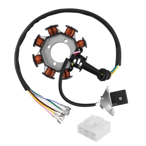 PRO BAT 8 Coil Magneto Stator Plate 5 Wires CG125-8