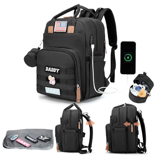 Expandable Diaper Bag Backpack