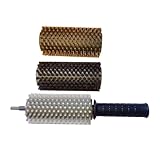 DeeRace 【スキー スノーボード メンテナンス用！】スキーワックスがけブラシキット ロータリーブラシ スキーブラシ スノーボード用 メンテナンスプロ用ワックスブラシ 効率的な スキー・スノボ板のメンテナンス道具, 15センチメートル