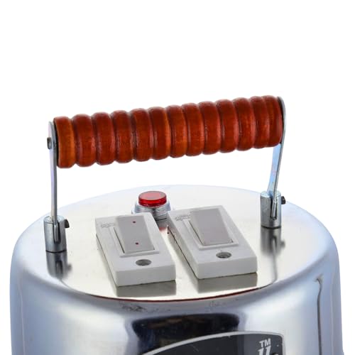 Image of Madhani Machine Electric | Madani 125 Watt | Electric Blender for Churning | Hand Blenders Double Ball-Bearing For Butter Milk, Lassi, Cream, Curd Valona Blender (Red & Silver)