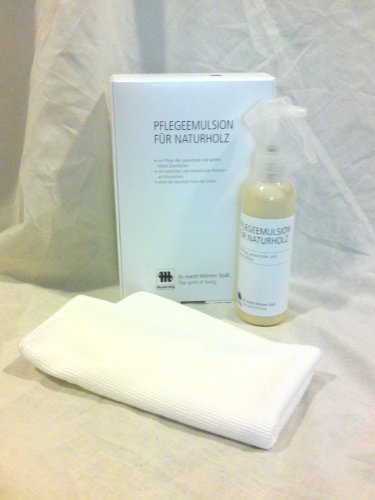 Preisvergleich Produktbild Musterring Pflegeemulsion für Naturholz 200 ml + Pflegetuch