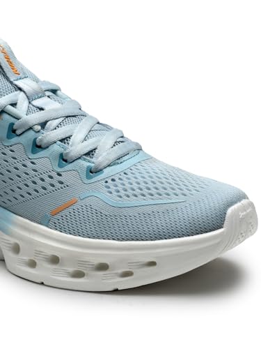 Image of Action | Athleo | KIA-212 | Women's | Lace-Up | Running | Shoes | Comfortable | Trendy | Lightweight | Durable | Sports | Shoes ICE-Blue