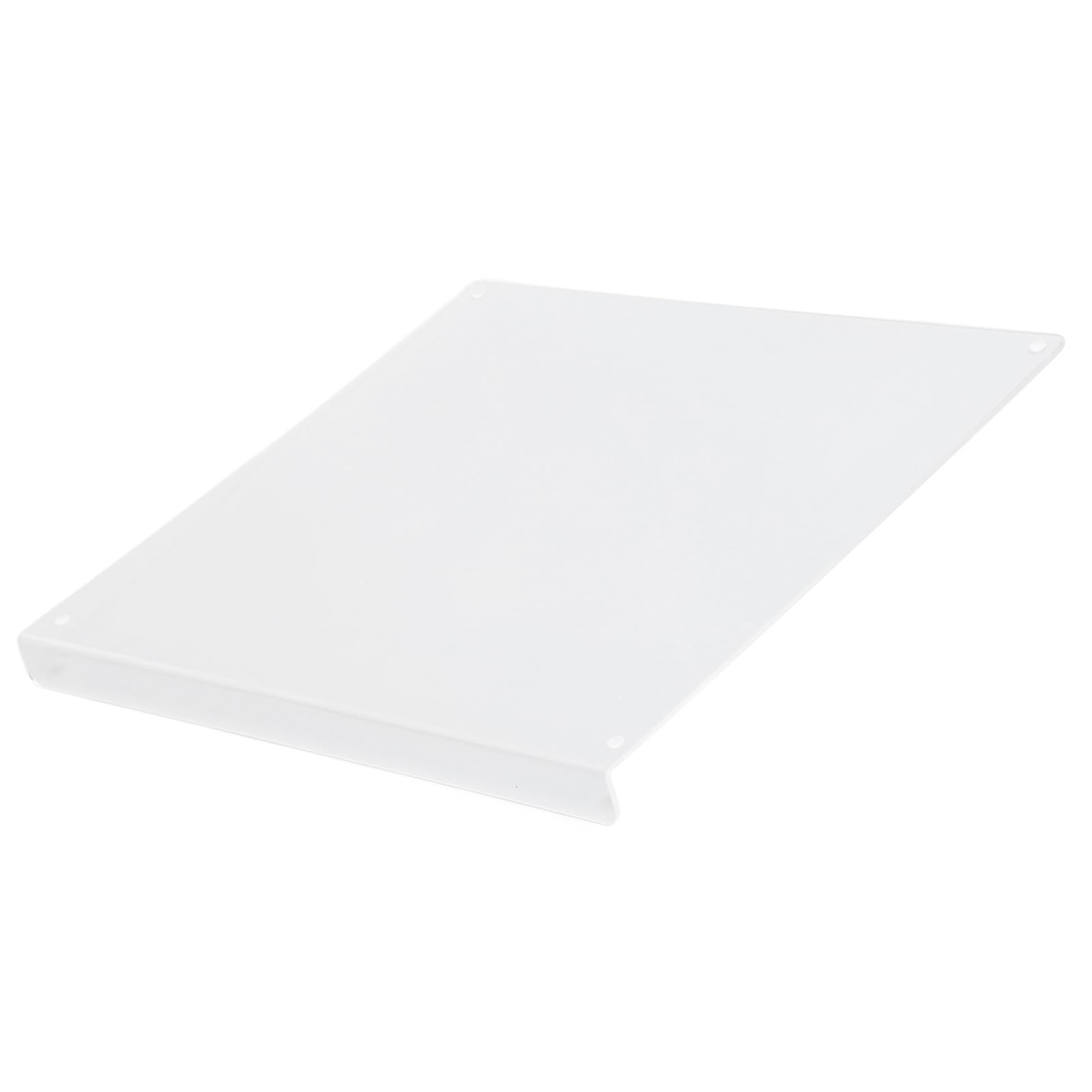 Tabla de Cortar de Acrílico Transparente con Borde para Encimera de Cocina (45 * 60cm)