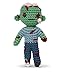 Creepy Crochet Kit: Create Adorable Ghouls, Monsters and More! Includes: 4 Colors of Yarn, Embroidery Thread, Crochet Hook, Yarn Needle, Safety Eyes, Fiberfill, Instruction Book