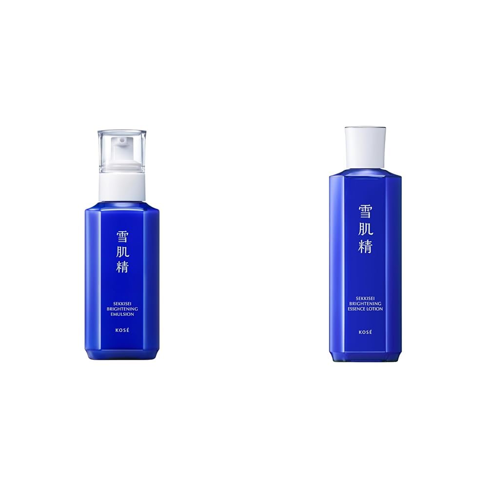 【新品未使用】雪肌精　美白化粧水350ml、美白乳液140ml Amazon | 雪肌精 美白乳液【医薬部外品】 薬用雪肌精 ブライトニング