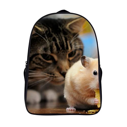 Sac à dos hamster 3D pour rando et voyage - Grand bagage cabine rando enfant et adulte