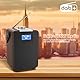 MONODEAL DAB Radio mit Bluetooth, Zwei Wecker, Wiederaufladbar DAB Plus/Dab+ Radio Klein, Küchenradio mit Kopfhöreranschluss