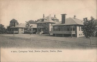 Contagious Ward, Newton Hospital Newton, Massachusetts MA Original Antique Postcard