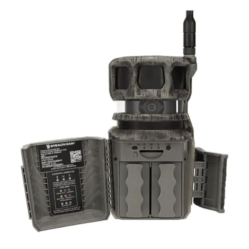 Image of Stealth Cam Revolver 36MP Photo 1080P HD Video at 30 FPS 0.4 Sec Trigger Speed 360-Degree Panoramic View Built-in GPS Hunting Cellular Trail Camera for Indoor and Outdoor, Verizon and AT&T | 36MP Photos, 1080p at 30fps Video, 0.4 Second Trigger, 80 Ft Detection, 360 /180 Degree Panoramic, Integrated GPS