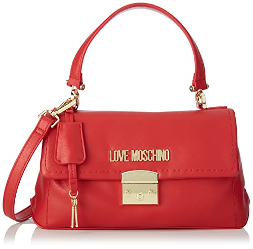 Love Moschino Women's Jc4349pp0fke0 Handbag, One Size, Red, 19X30X11