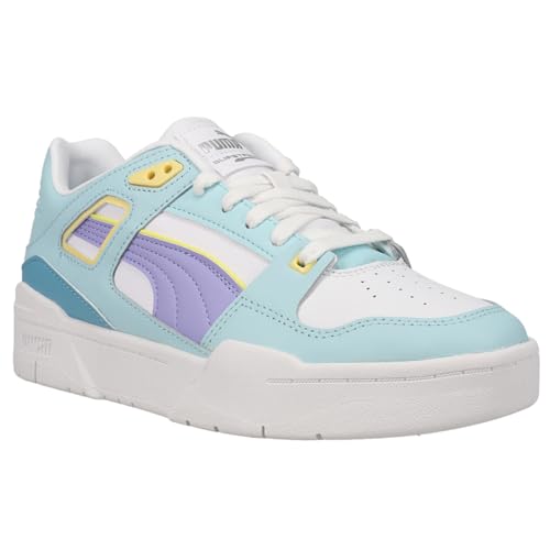 PUMA Kids Girls Slipstream Lace Up Sneakers Shoes Casual - White2