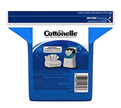 Cottonelle Fresh Care Flushable Moist Wipes Refill, 168Ct (Pack Of 2) #TOP1