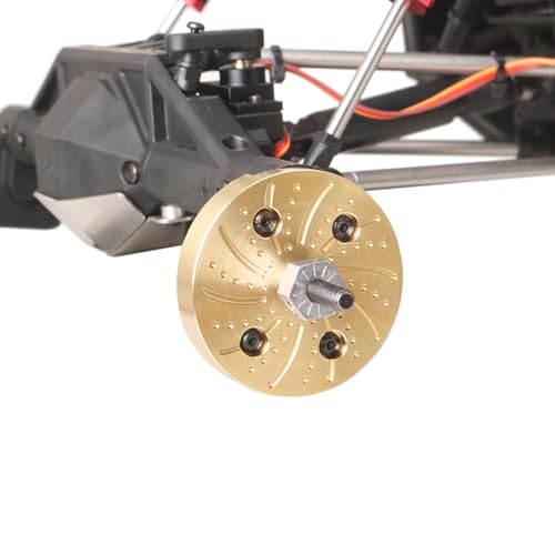 Plaques de couverture de portail en laiton lourd anti-vibration pour Axial - 2
