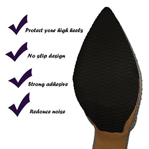 Protectores para suelas de zapatos para tacones altos (4 piezas) miniatura 3