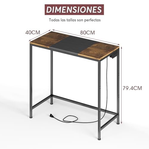 Reviews de Escritorio Pequeño del mes. 11 Escritorio Pequeño marca Uzelia (2)