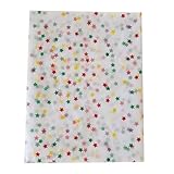 SaveSooo薄葉紙 包装紙 50*70cm 10枚 おしゃれ のし紙 ラッピングペーパー 大判 雛祭り/バレンタイン/お祝い事/入園・入学/卒園・卒業など ギフト包装 プレゼント 手芸DIY用 破れにくい 包装紙 ラッピングペーパー（星のパターン）