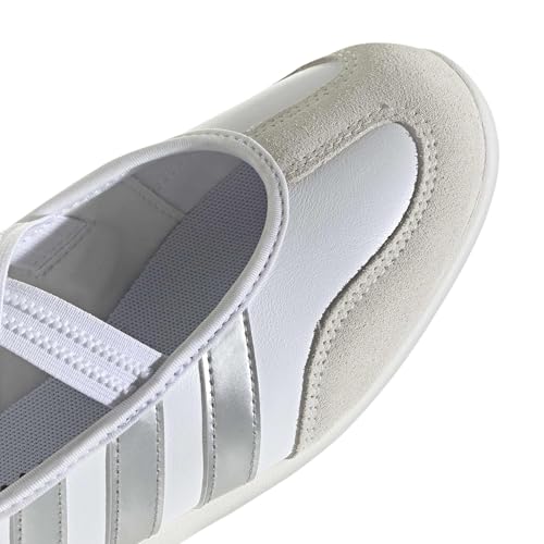 adidas Damen Barreda Mary Jane Shoes, FTWR White/Silver Met./Off White, 40 2/3 EU – Ansicht 7