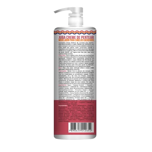 Widicare Encaracolando A Juba Creme De Pentear 1L - Widi Care