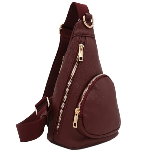 FashionPuzzle Compact Triangle Sling Bag2