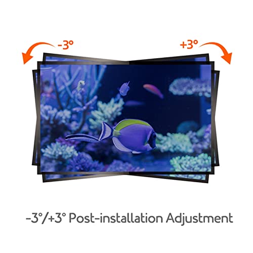 Soporte de TV para Pared de 55 65 75 Pulgadas Acero Fijo JEQGDLUI Pts002-1 70kg 4