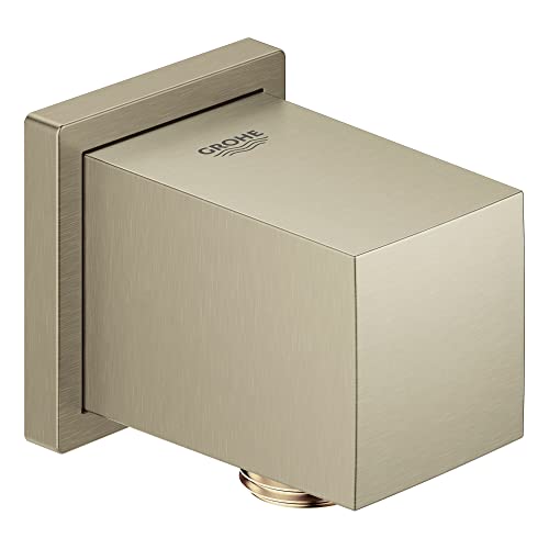 Grohe Euphoria Cube Wall Union, Brushed Nickel by GROHE - Used condition - US$24.02