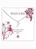 🍷 Wer ist dein “Partner in Wine“? Egal ob zum Geburtstag, Studienabschluss, Weihnachten oder einfach so für deine beste Freundin – unsere „Partners in Wine“ Kette ist definitiv das perfekte Geschenk!