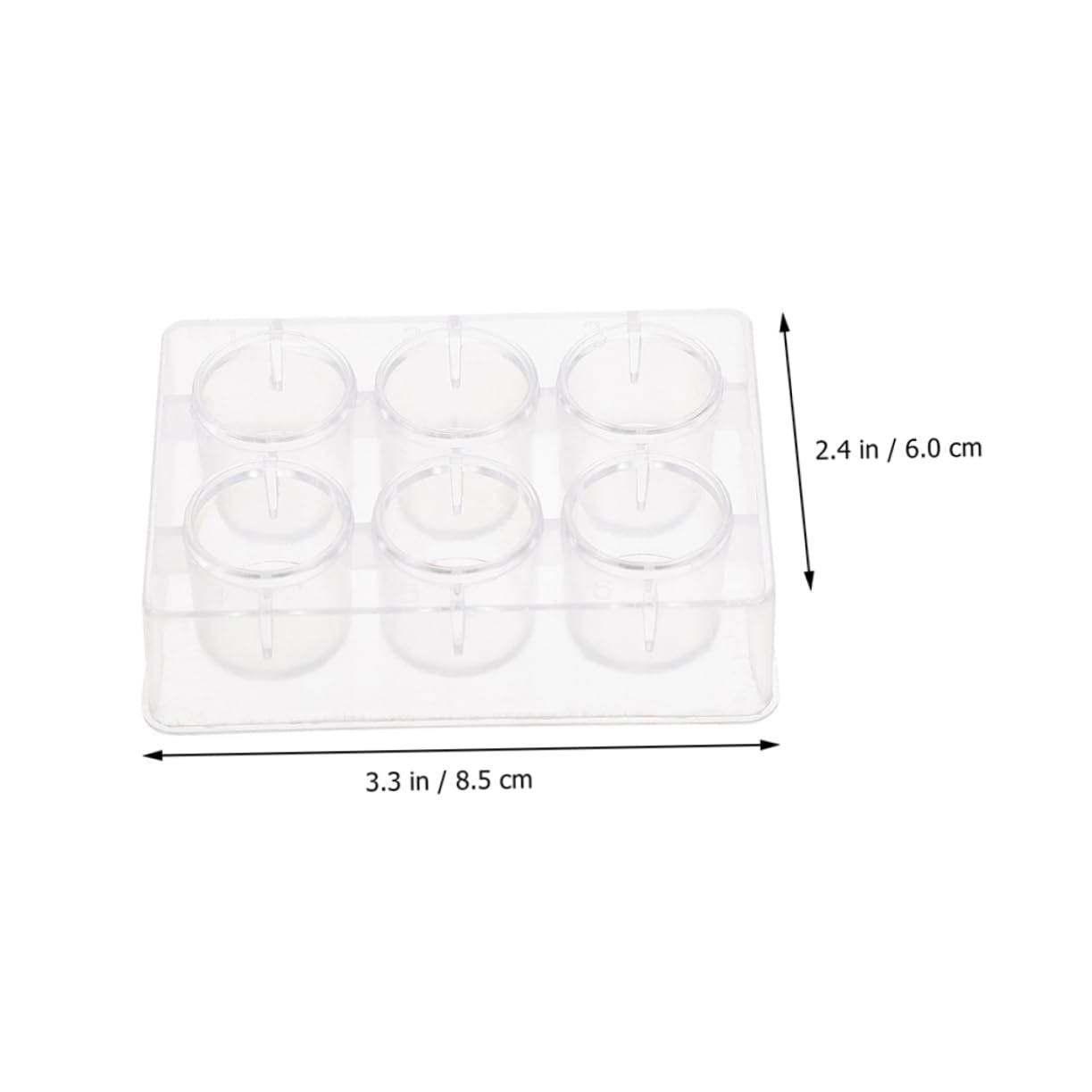 10pcs Reaction Plates Multifunctional Plates Plastic Experiment Boards Science Lab Equipment