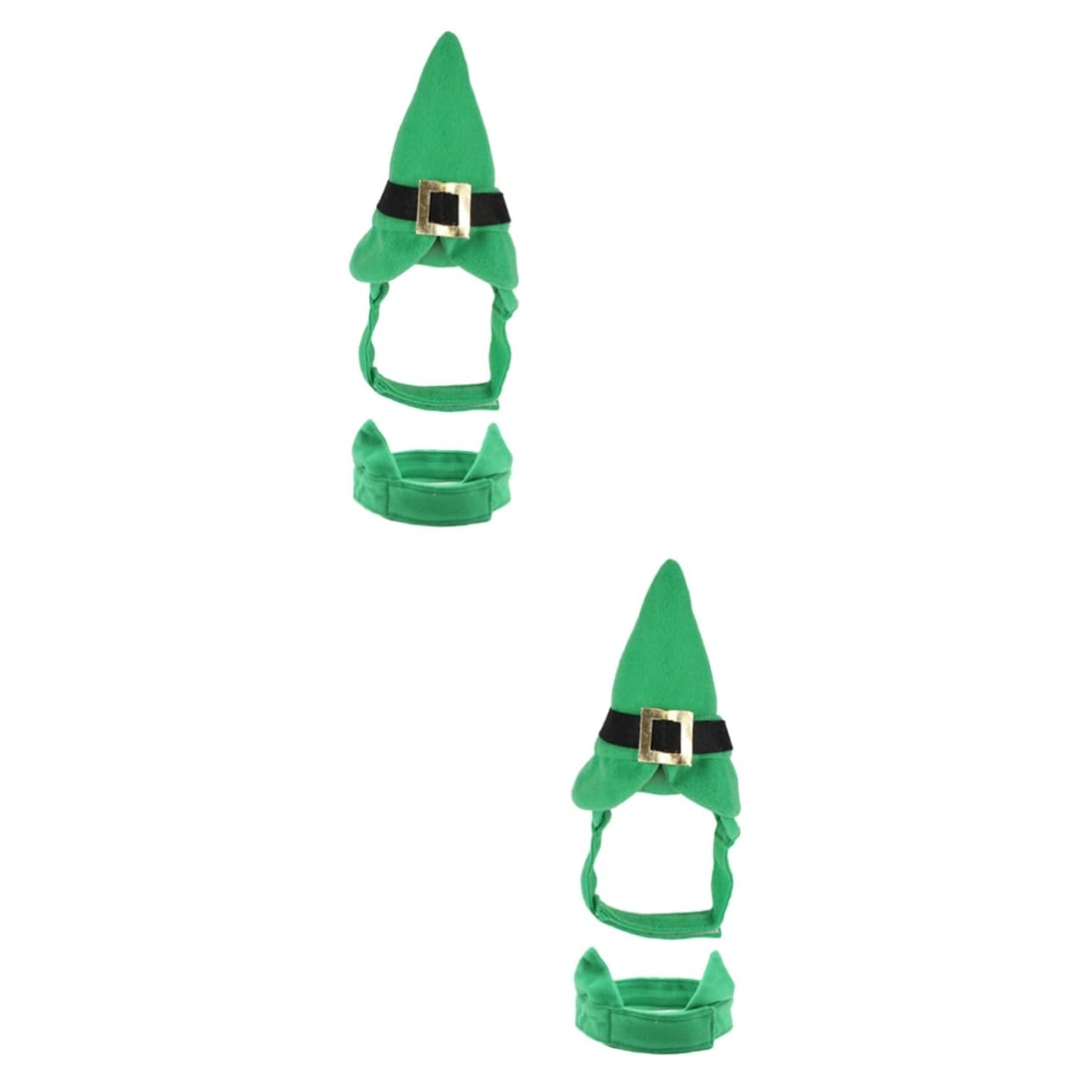 Costume de la Saint Patrick pour animaux | Kit bandeau et ceinture vert