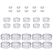 Shurhome 10Pcs Baseball Stands Round Display Stand Clear Rings Display Holders Sphere Stand for Baseball Tennis