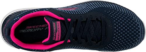 Skechers Women's Shoes, NVY/HTPNK, 37 EU