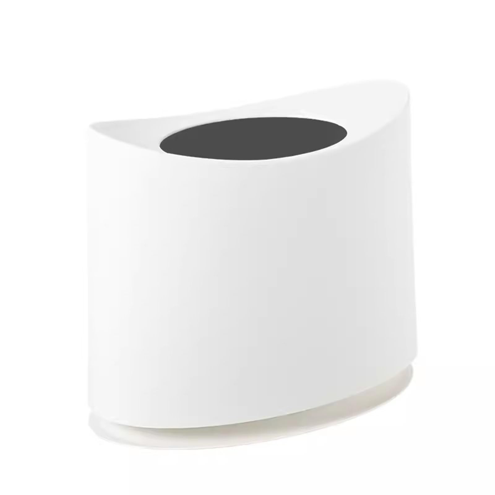 Cubo de basura de plástico de dos capas que oculta las bolsas 7