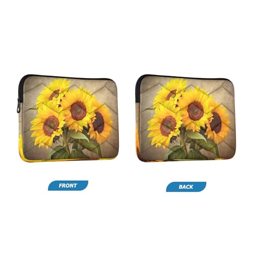 Funda para Laptop Vivid Sunflowers 13-14 Pulgadas Impermeable miniatura 2