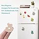 MIN CI 7x2mm Neodym Magnet Magnete Klein Stark, 50Stück Mini Magnete Flach, Magneten, Rund Magnet Kaufen Starke Magnete für Magnettafel Pinnwand