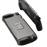 Savage Raven by Skull & Co. StandGrip for Nintendo Switch 2: A Soft Protective Case with Textured Grips Full Protection and Stand, Shock-Absorption Non-Slip and Anti-Scratch Cover Design- Smoky Black