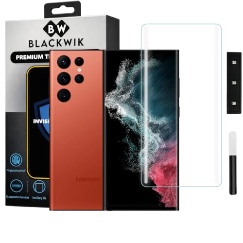 Image of Blackwik UV Curved Tempered Glass for Samsung S22 Ultra | 1-Pack