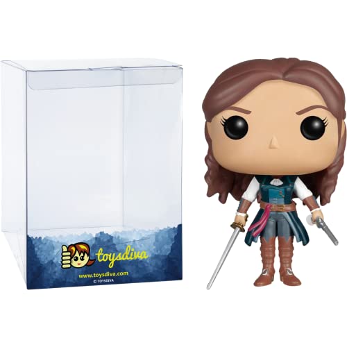 Elise: P O P ! Games Vinyl Figurine Bundle With 1 Compatible 'Toysdiva' Graphic Protector (036 - 05254 - B)