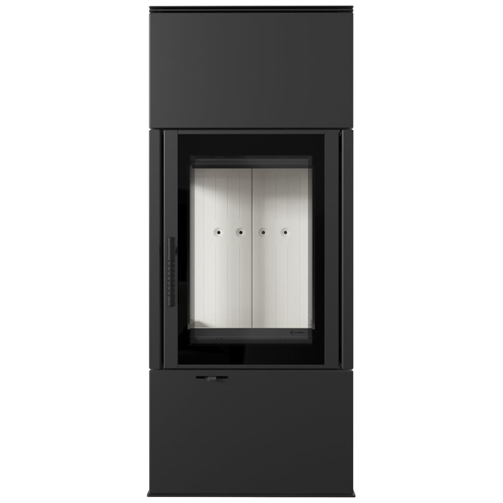 KRATKI Stufa a legna in acciaio THOR 8 kW Ø150 A+ 83% di efficienza termica