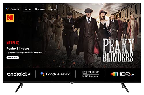 Image of Kodak 126 cm (50 inches) 4K Ultra HD Smart Android LED TV 50CAPRO5066 (Black)