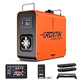 RDXTIK 8KW Diesel Heater, 5L 12V/24V All in One Diesel Heater with LCD Switch, Remote Control, Muffler for Truck, RV, Home, Car, Campers, Boat, Orange