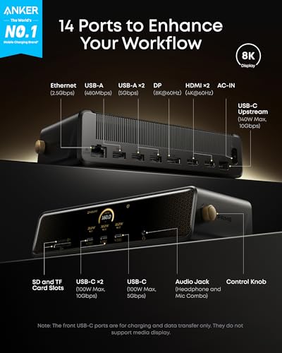 Anker Prime Docking Station (DL7400), Black Myth: Wukong Limited Edition - image 2