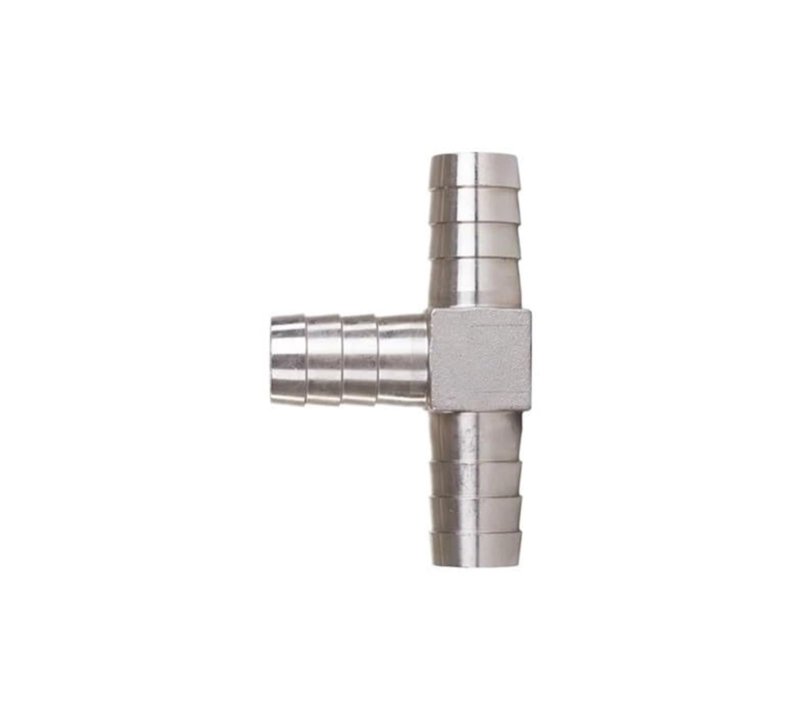Raccord en T en acier inoxydable 304 pour tuyaux industriels de 25mm