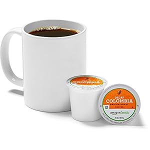 AmazonFresh 80 Ct. K-Cups, Decaf Colombia Medium Roast, Keurig K-Cup Brewer Compatible