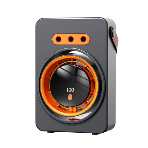 FHGSPQWM Ventilador de aire acondicionado, pequeño, evaporativo, refrigeradores portátiles, humidificador, acondicionador, regalo portátil para dormitorio o coche