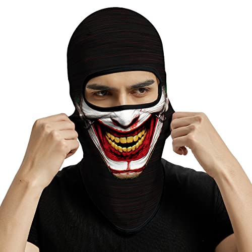 Image of Skull Full ski Mask, 3D Balaclava, UV Sun Protection,Motorcycle /Ski /Scarf /Cycling /Fishing for Men