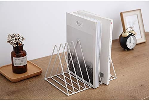 Miniatura 3 de PENNGKE - 2 soportes para revistas, periódicos, almacenamiento de cartas, organizador de clasificador de archivos de escritorio, triangular,