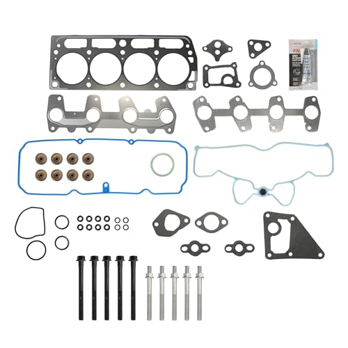KAC Head Gasket Set for 1998-2003 Chevy S10, 1998-2002 Chevy Cavalier, 1998-2003 GMC Sonoma, 1998-2002 Pontiac Sunfire,2.2L Gasket Kit,OE HSGM10422S HBGM10422S SL1000 HS9170PT-1 HS9170PT-2 ES72170 by KAC - Used condition - US$9.92